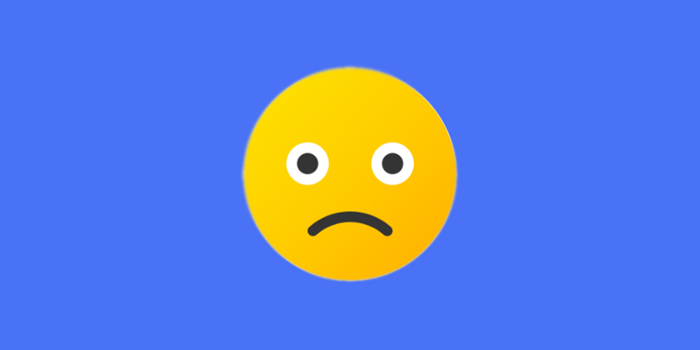 Sad Emoji Face