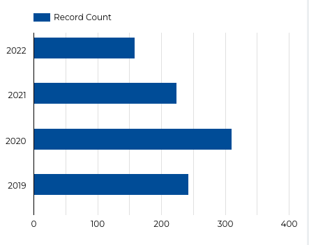 Record counts by years analyzer - need to make accessible with long desc possibly
